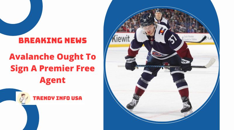 Avalanche Ought To Sign A Premier Free Agent