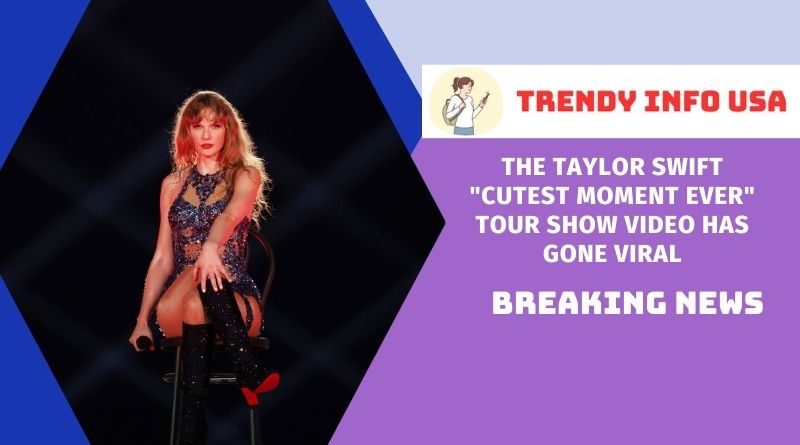 The Taylor Swift "Cutest Moment Ever" Tour Show Video Has Gone Viral